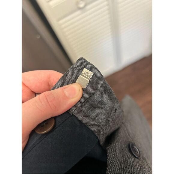 Prada Authentic Gray Straight Trouser Pants, Size 36 x27 * - Picture 16 of 16